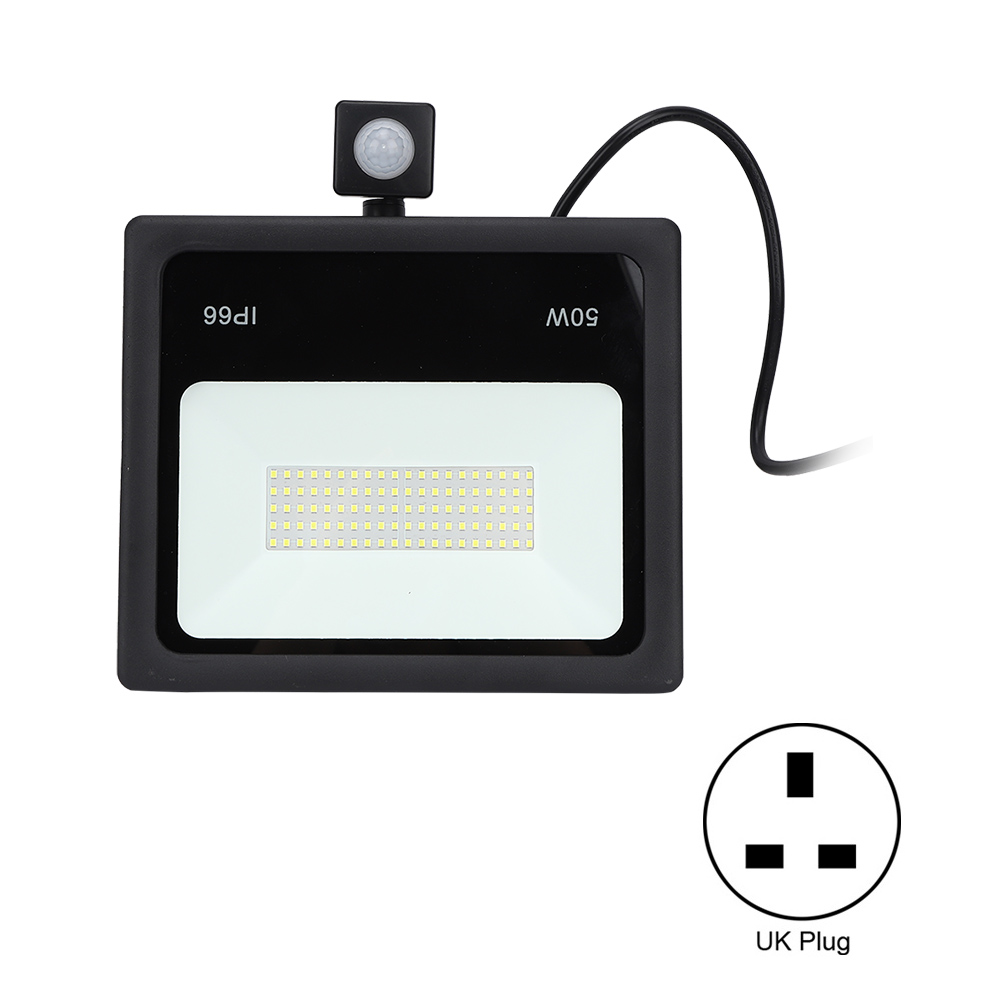 50-w-led-induktionsfluter Für Innenhof Und Flur, 3000 K Warmweiß, Ac 85–265 V