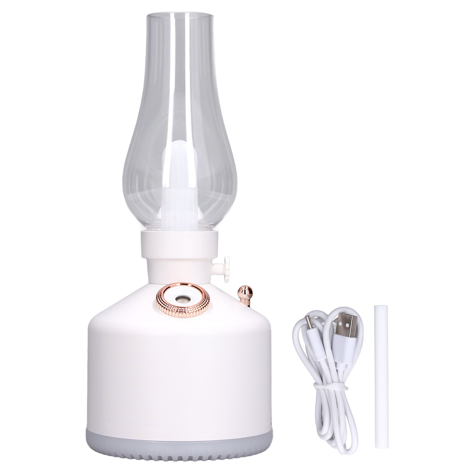 Tragbarer Usb-luftbefeuchter Mit Led-licht Für Büro Und Schlafzimmer, Leises Und Kompaktes Design