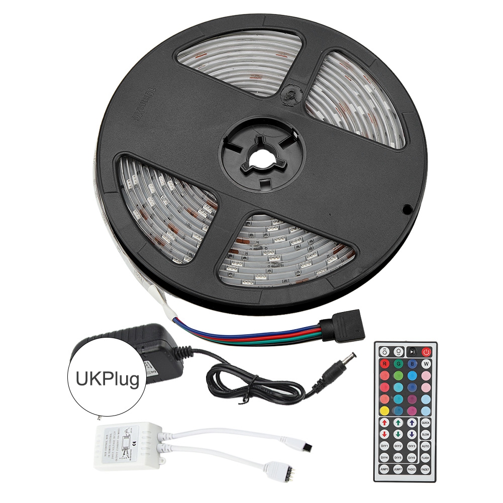 M Rgb-led-streifen Mit 150 Leds, Ip65 Wasserdicht, Uk-netzteil 100–240 V Für Die Dekoration Von Bars Im Innenbereich