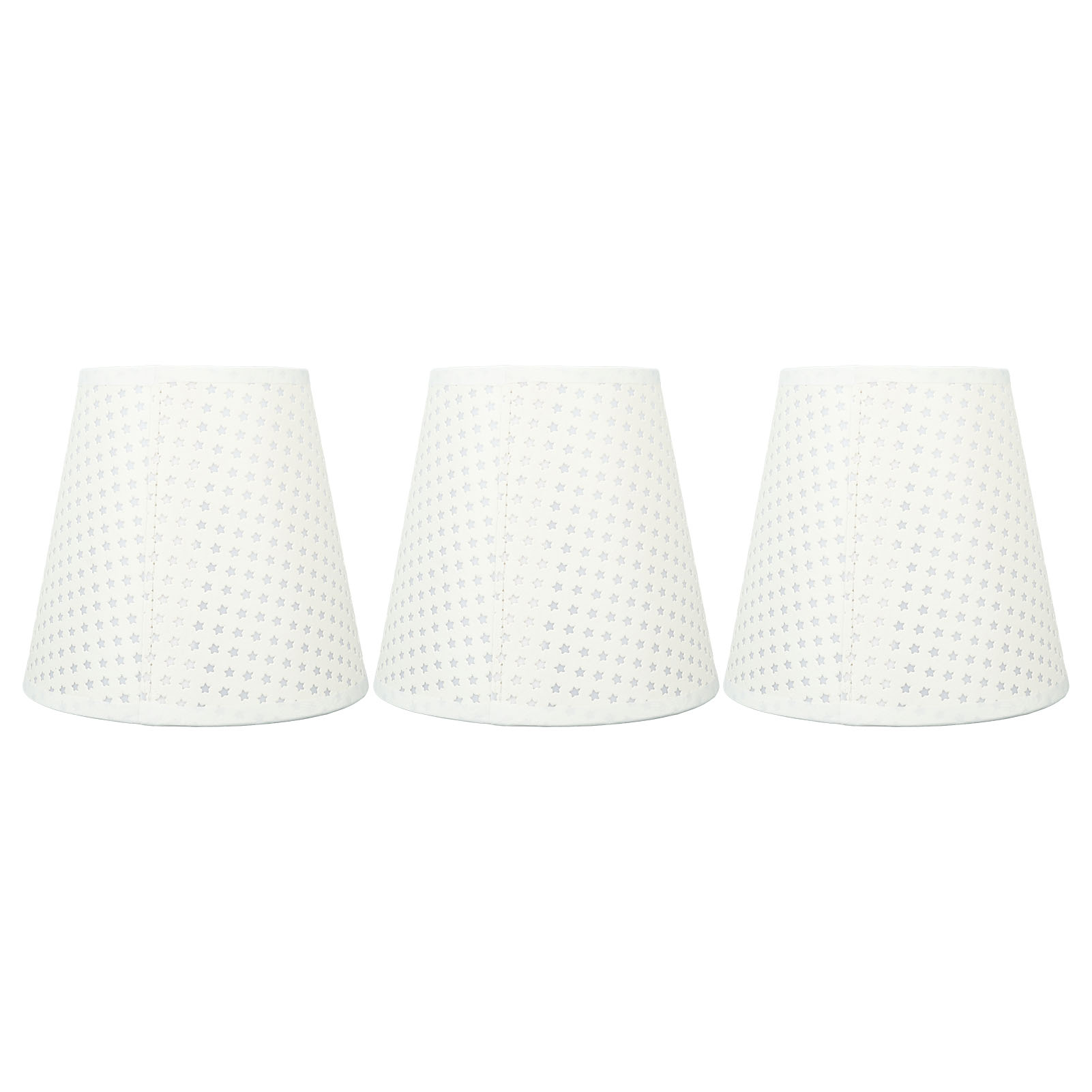 3-teiliges Lampenschirm-set Mit E14-fassung Aus Stoff, Moderner Und Minimalistischer Stil, Für Nachttischlampen Oder Wandlampen