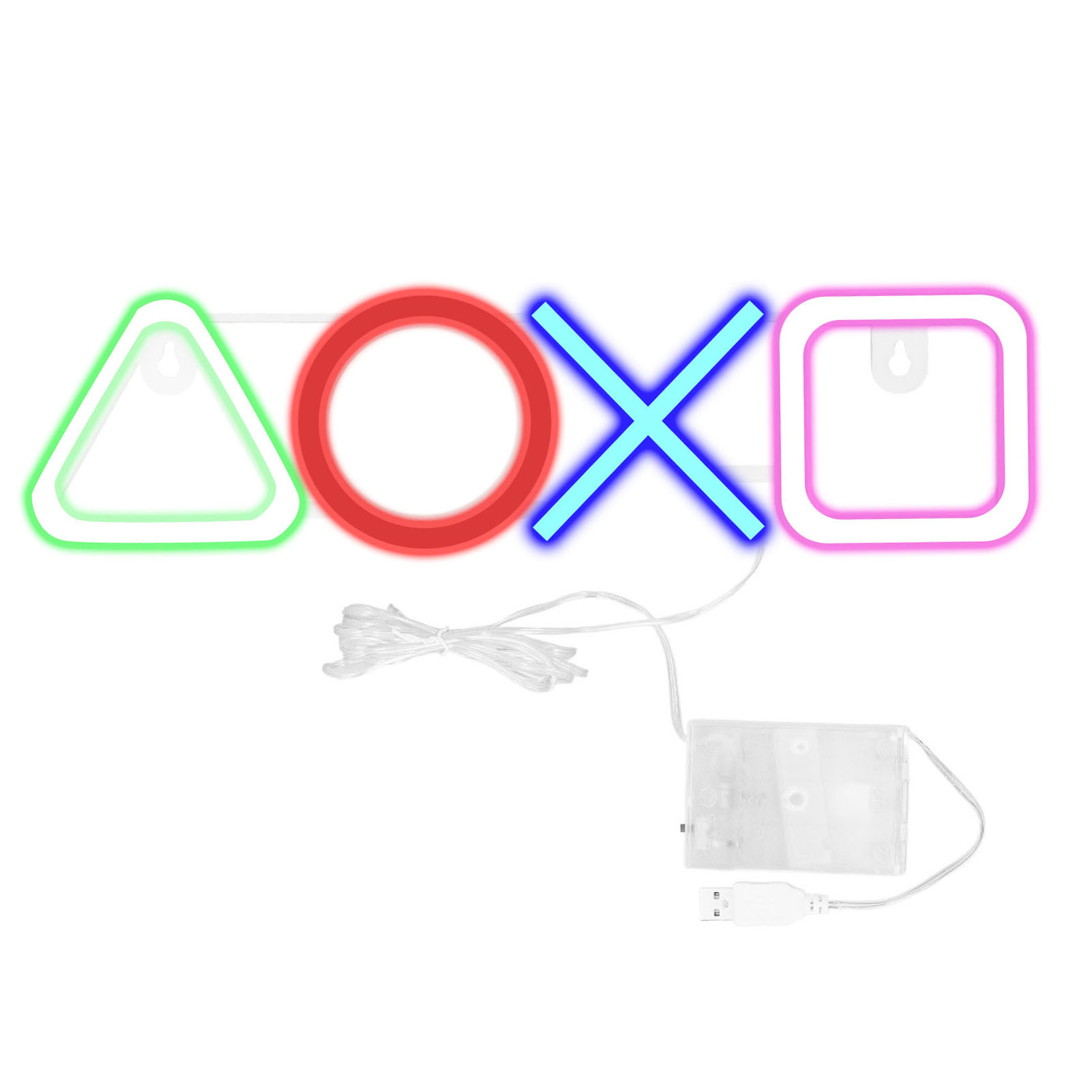 Wiederaufladbares 200-lm-led-neon-gaming-schild, Wasserdichte Wanddekoration Für Gamerzimmer, Bar Oder Wohnzimmer