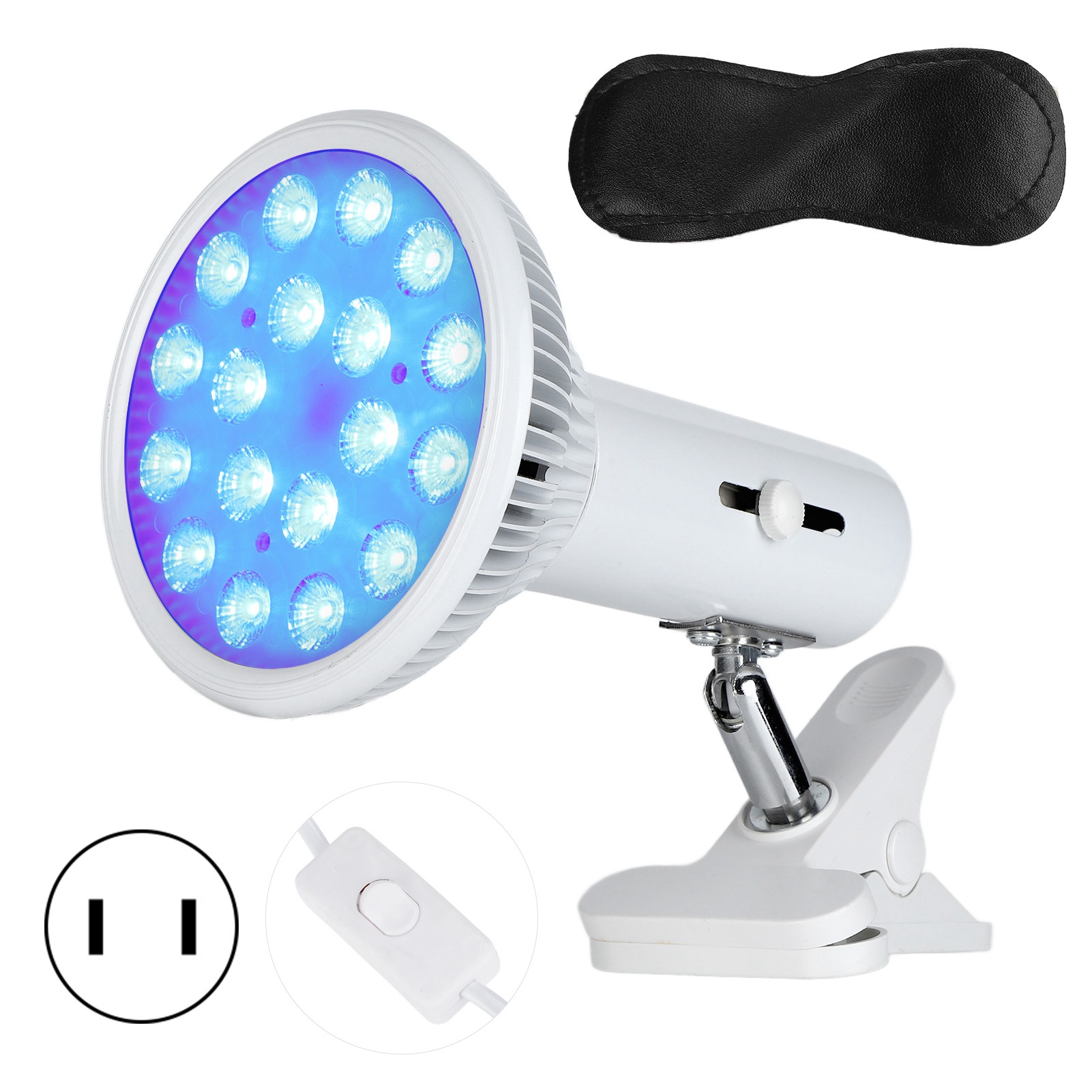 Tragbare Led-lichttherapielampe Gegen Akne Und Neugeborenengelbsucht, 110–240 V, Us-stecker