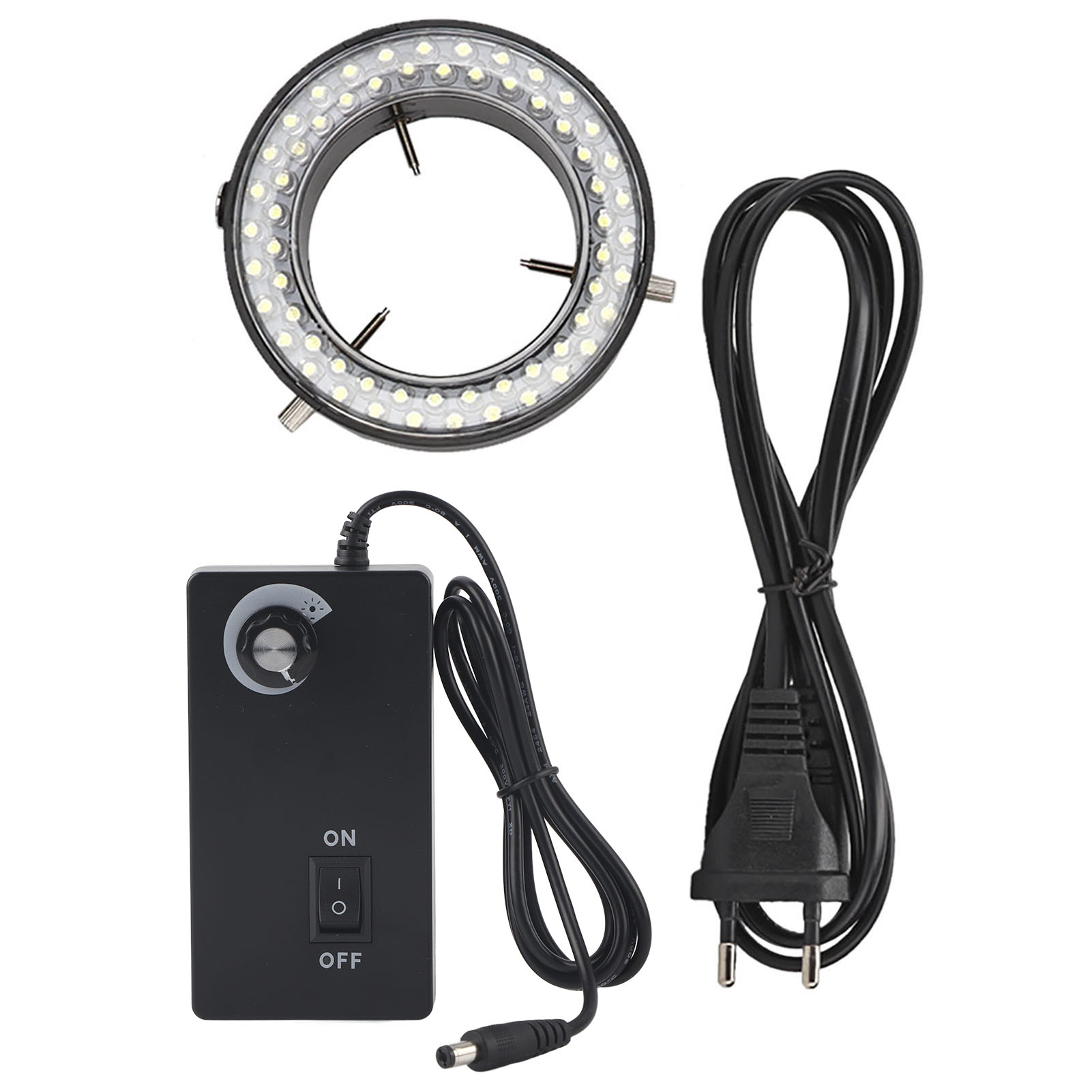 Stereo-ringlicht-mikroskoplampe Für Schmuckreparaturen (220v Eu)