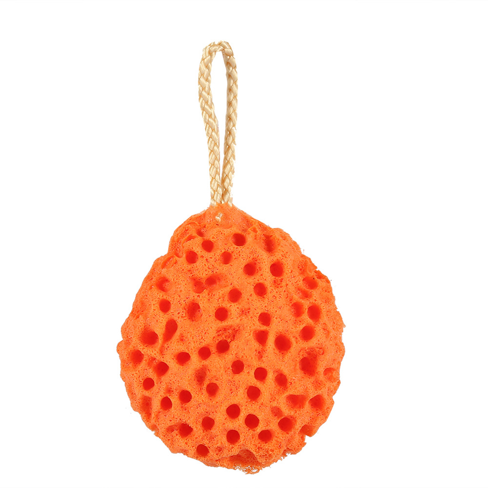 Sanfter Peeling-duschball – 4 Farben – Reinigungsschwamm Für Den Körper (orange)