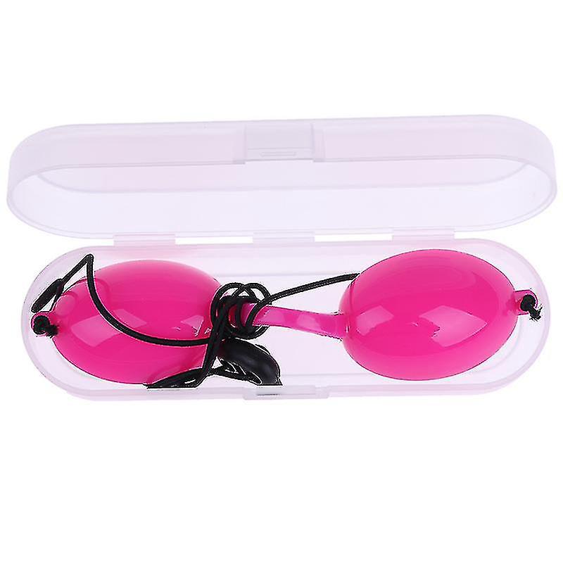 Augenklappe, Laserschutzbrille, Schutzmaske, Ipl-schönheitsklinik, Patient, Rote Rose