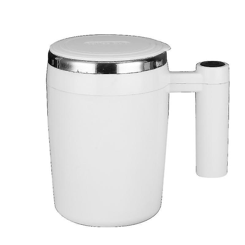 Vollautomatischer Magnetischer Kaffeebecher, Ideal Zum Anrühren Von Proteinpulver. Schwarzer Elektrischer Edelstahlbecher.