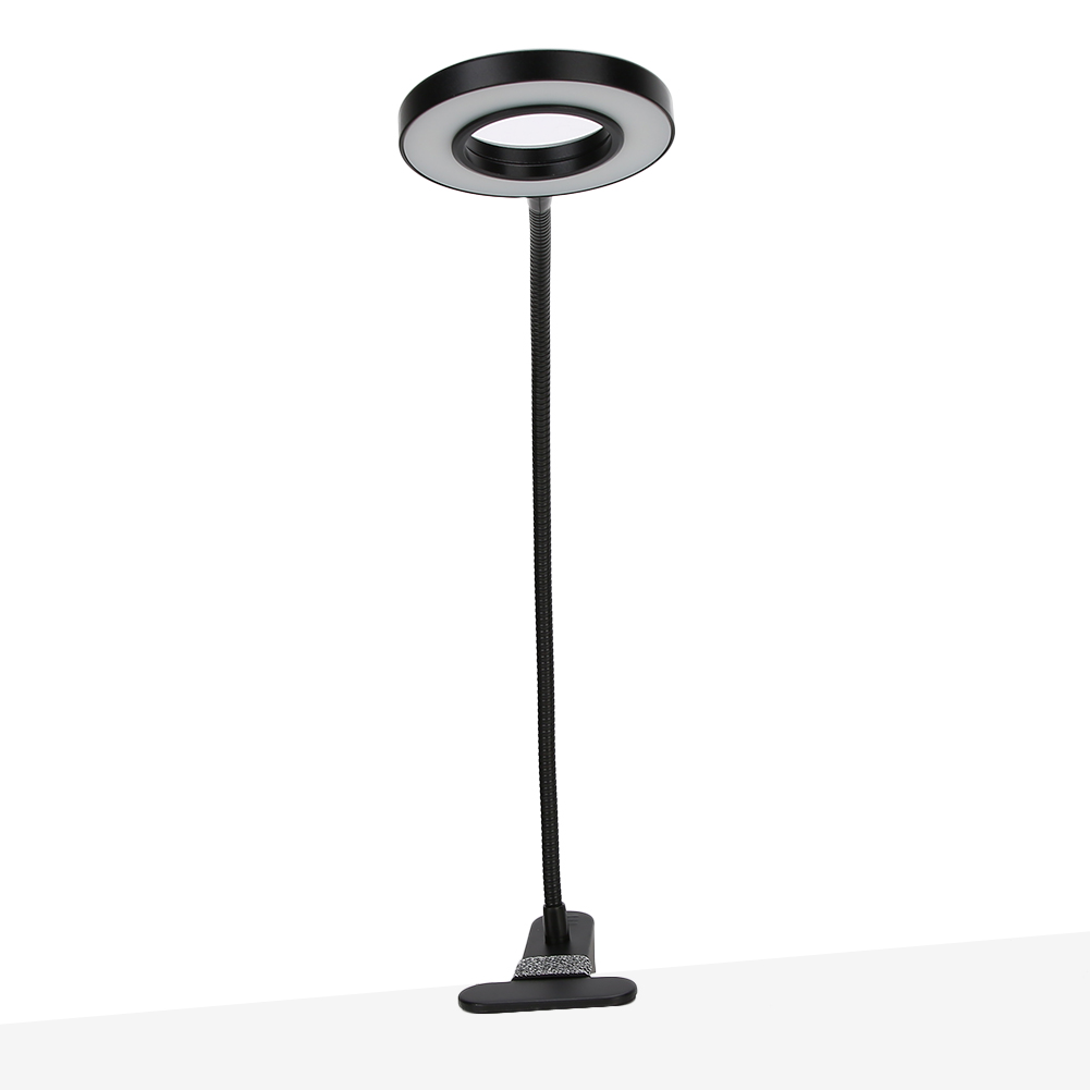 Led-schreibtischlampe Für Make-up, Augenpflege Und Wimpernverlängerung, Verstellbares Licht Mit Klemme Und Usb-anschluss