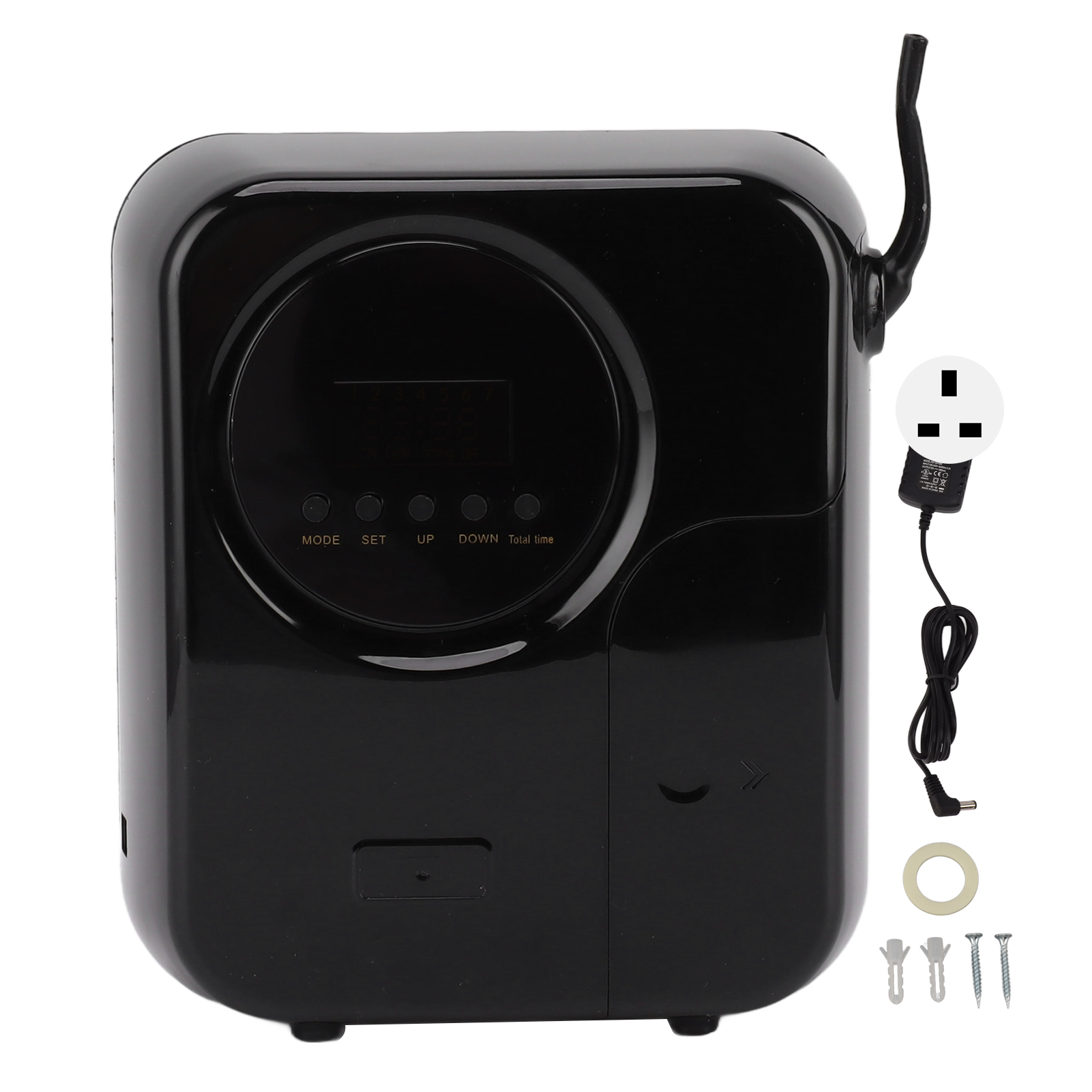Aromatherapie-diffusor Für Ätherische Öle – Schwarz, Uk-stecker, 100–240 V – Ideal Für Hotels, Spas Und Wellnesszentren