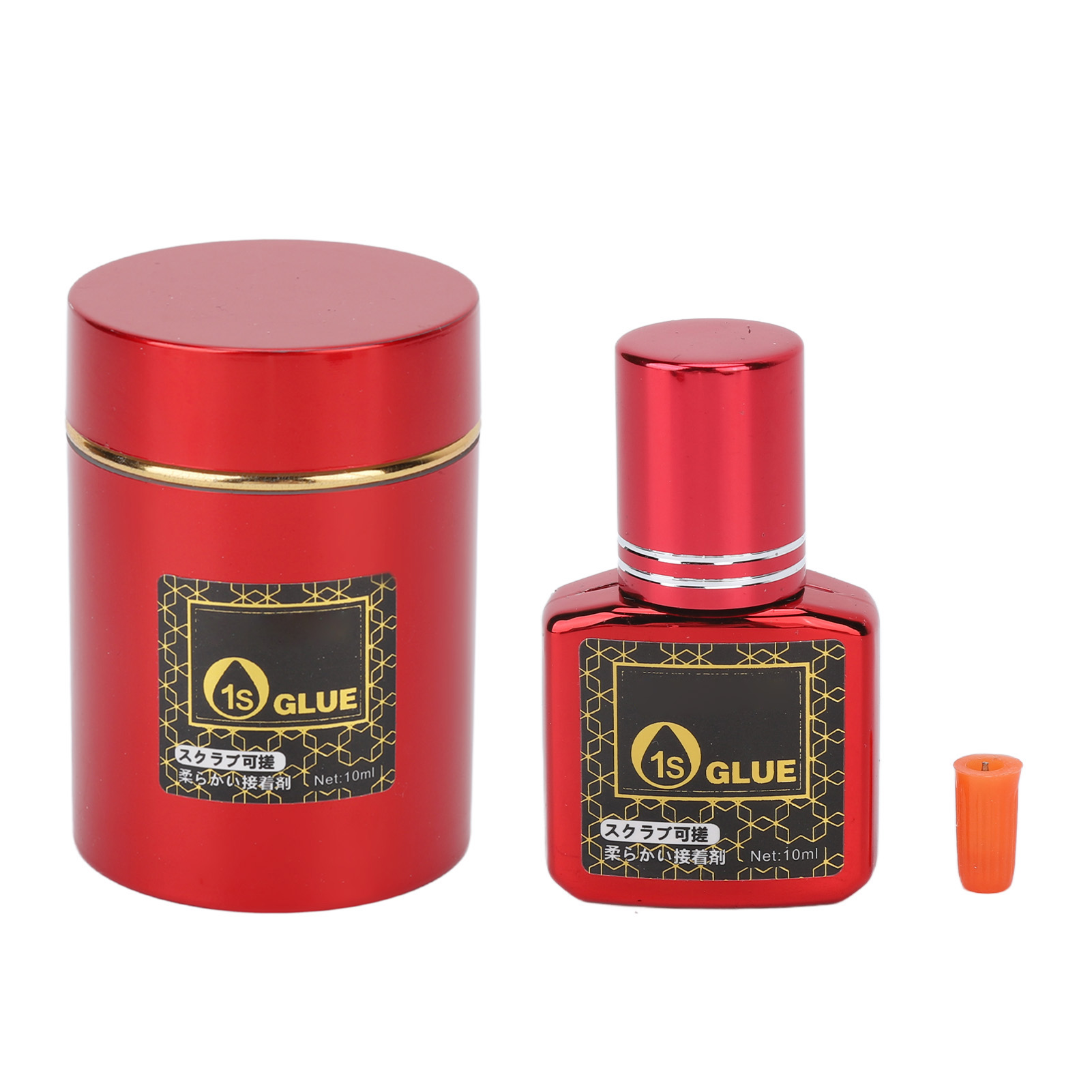 Wimpernkleber Für Wimpernverlängerungen, 1 Sekunde Trocknungszeit, Ultraschnell Trocknend, Langanhaltender Klebstoff Für Kosmetikstudios, 10 Ml