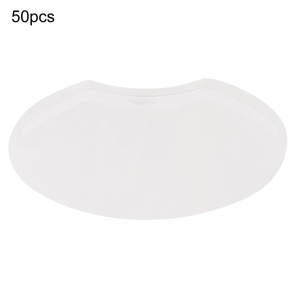 50 Stück Transparente Gesichtsmasken Für Friseure – Spritzschutzvisier