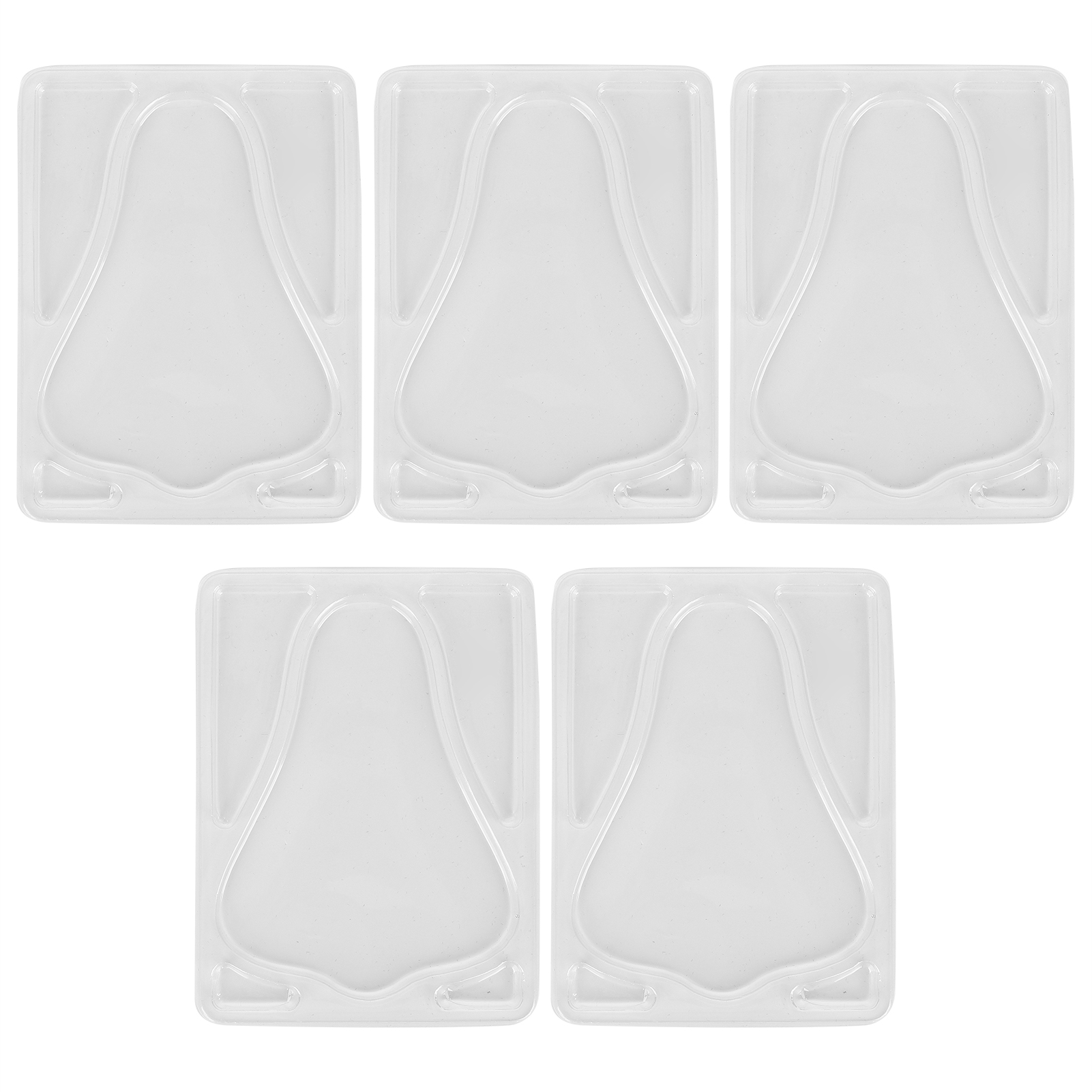 5-teilige Wiederverwendbare Transparente Nasenmaskenform Für Gesichtsmaskenmaschinen