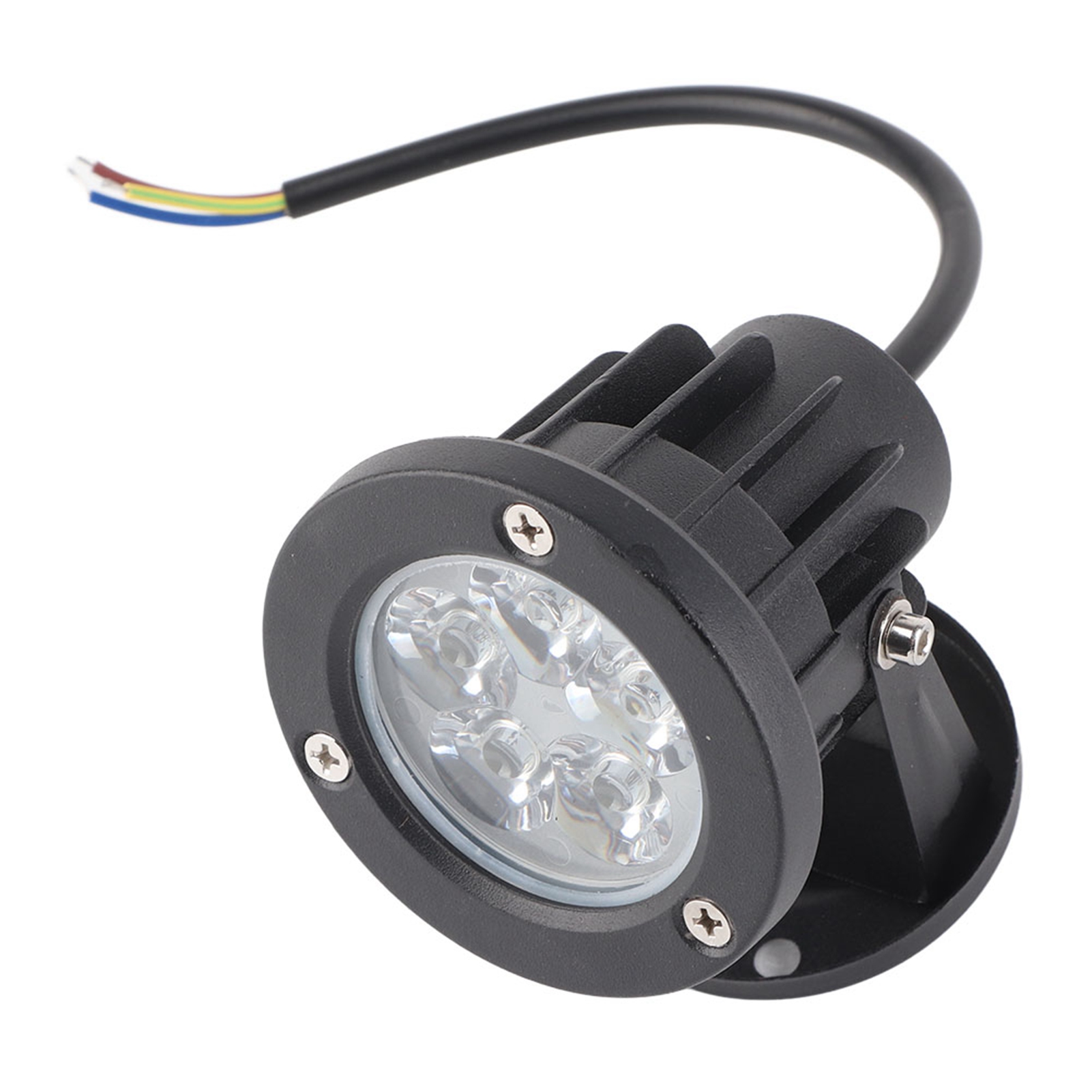 5-w-led-gartenfluter, Aluminium, Ip65 Wasserdicht, Weißes Licht, 85–265 V Für Den Außenbereich, Z. B. Für Hof Und Garten