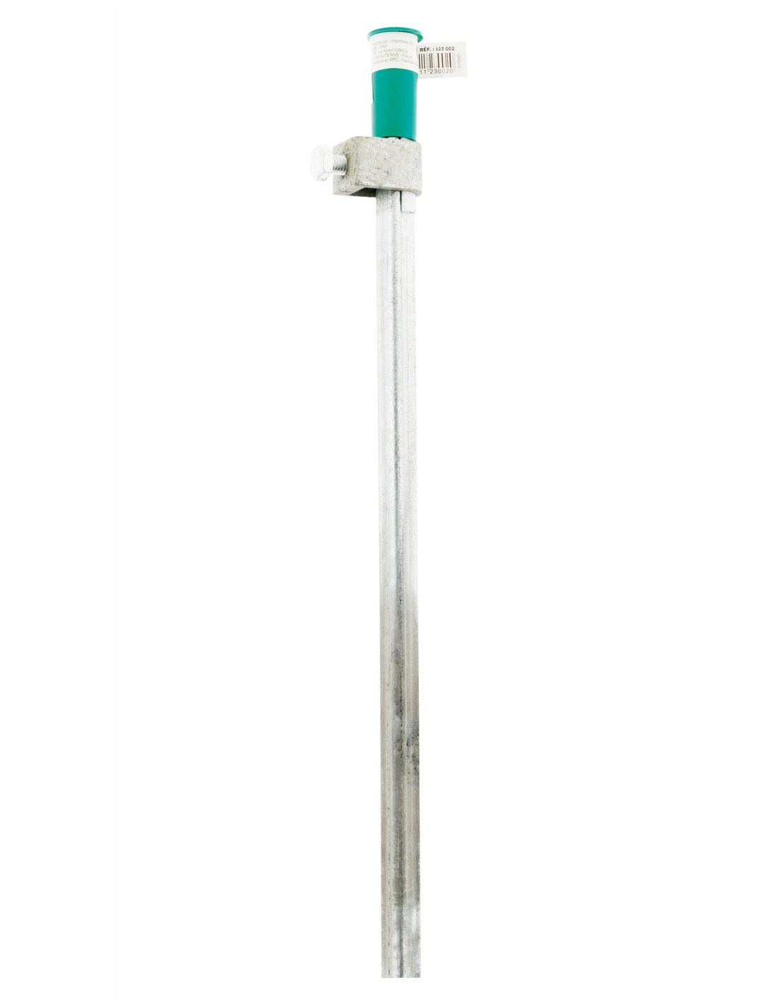 Zenitech – 1 M Erdungsstab Aus Verzinktem Stahl – Korrosionsbeständig – 16 Mm Durchmesser – Ce-konform – Schutz Für Elektrische Anlagen