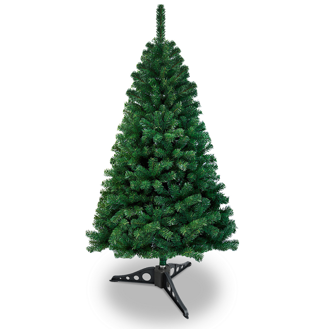 Randaco Künstlicher Weihnachtsbaum 120cm Tannenbaum Christbaum Kunstbaum Dekobaum Mit Baumständer Weihnachtsdeko Grün Pvc