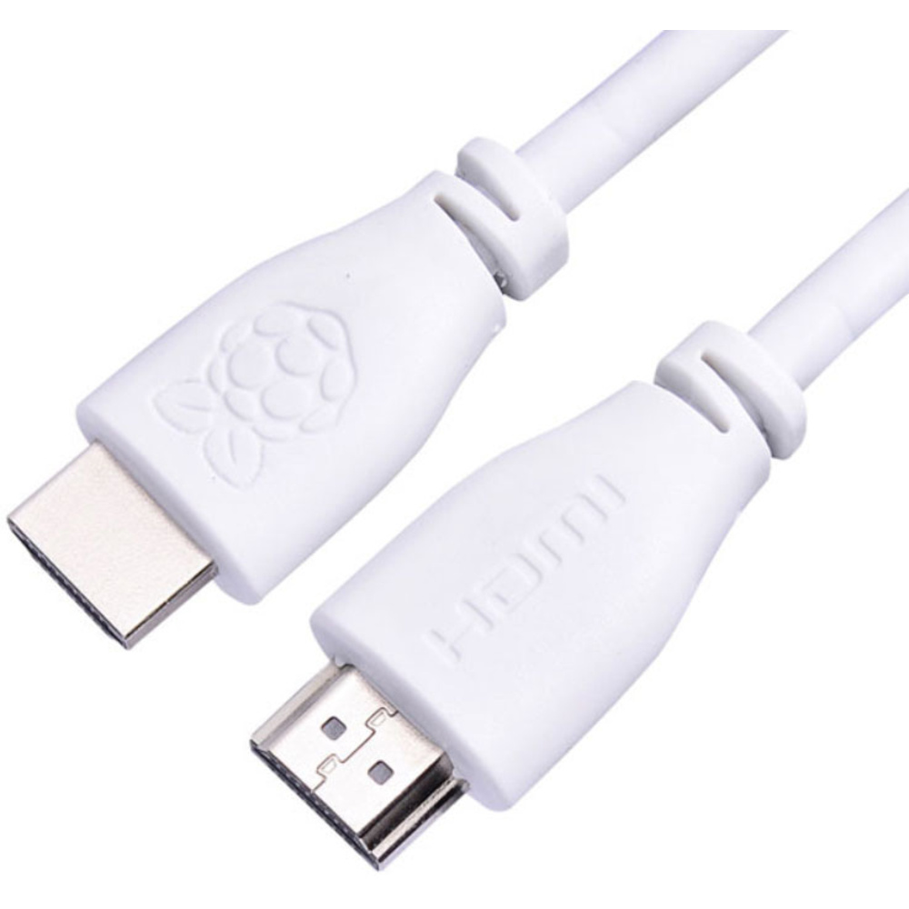 Raspberry Pi® Cprp010-w Hdmi-kabel Raspberry Pi [1x Hdmi-stecker - 1x Hdmi-stecker] 1.00 M Weiß
