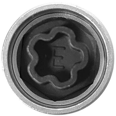 Clé À Douille Antivol Pour Écrou De Roue De Sécurité 805/e 17 Mm Pour Audi A6 A3 A4 A5 Tt