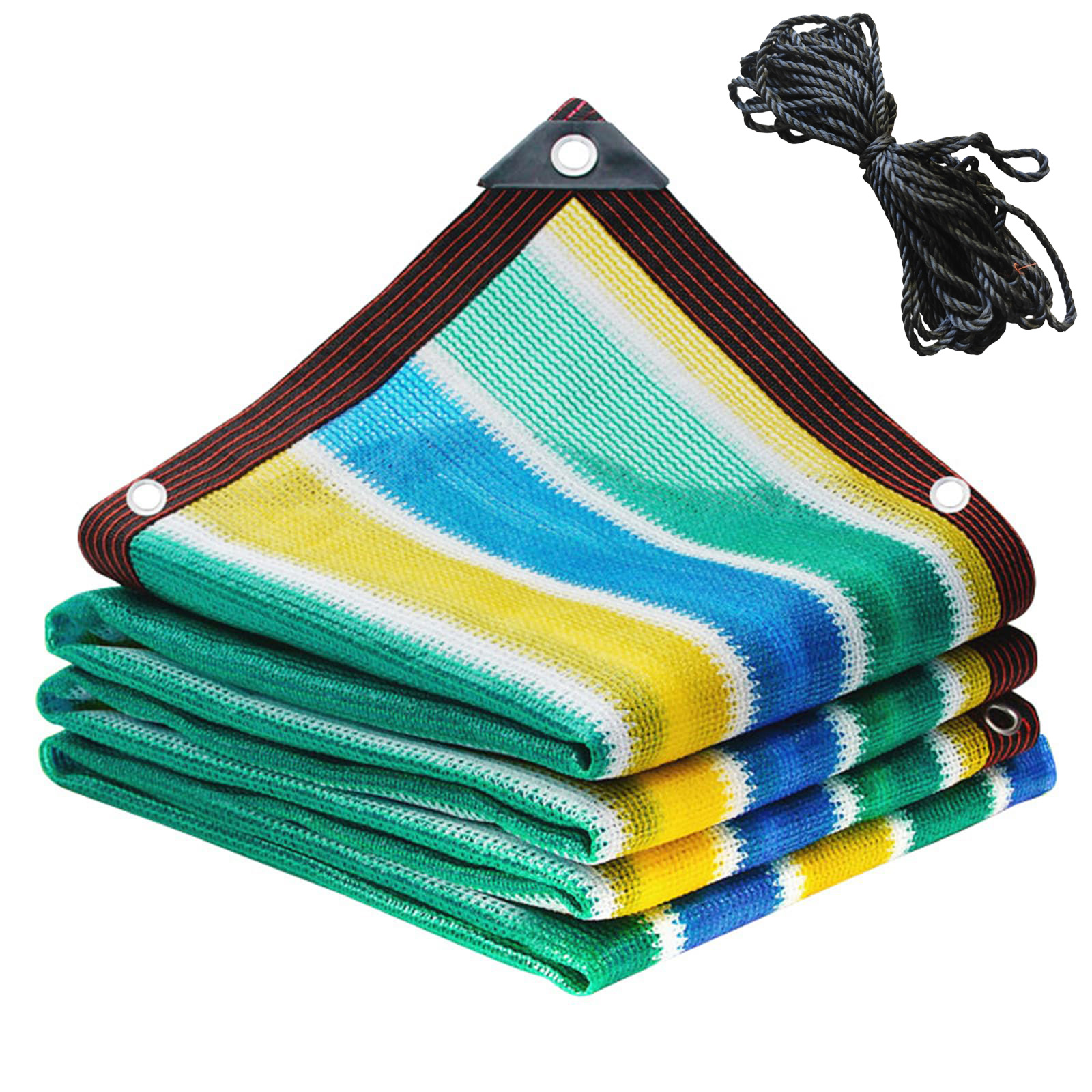2er-pack Sonnenschutznetz Für Den Außenbereich, 200 X 300 Cm Hdpe-schattierungsnetz, 85 % Schattierungsgrad, Perforierte Netzvorhänge, Für Gärten