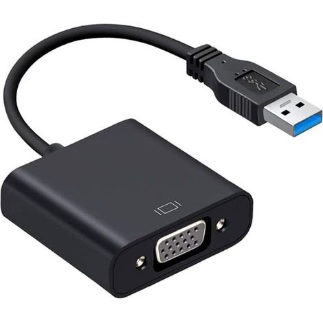 Usb 3.0-zu-vga-adapter, Usb-zu-vga-videokonverter, Externer Multi-monitor-display-kabeladapter Für Windows 10/8.1/8/7/xp