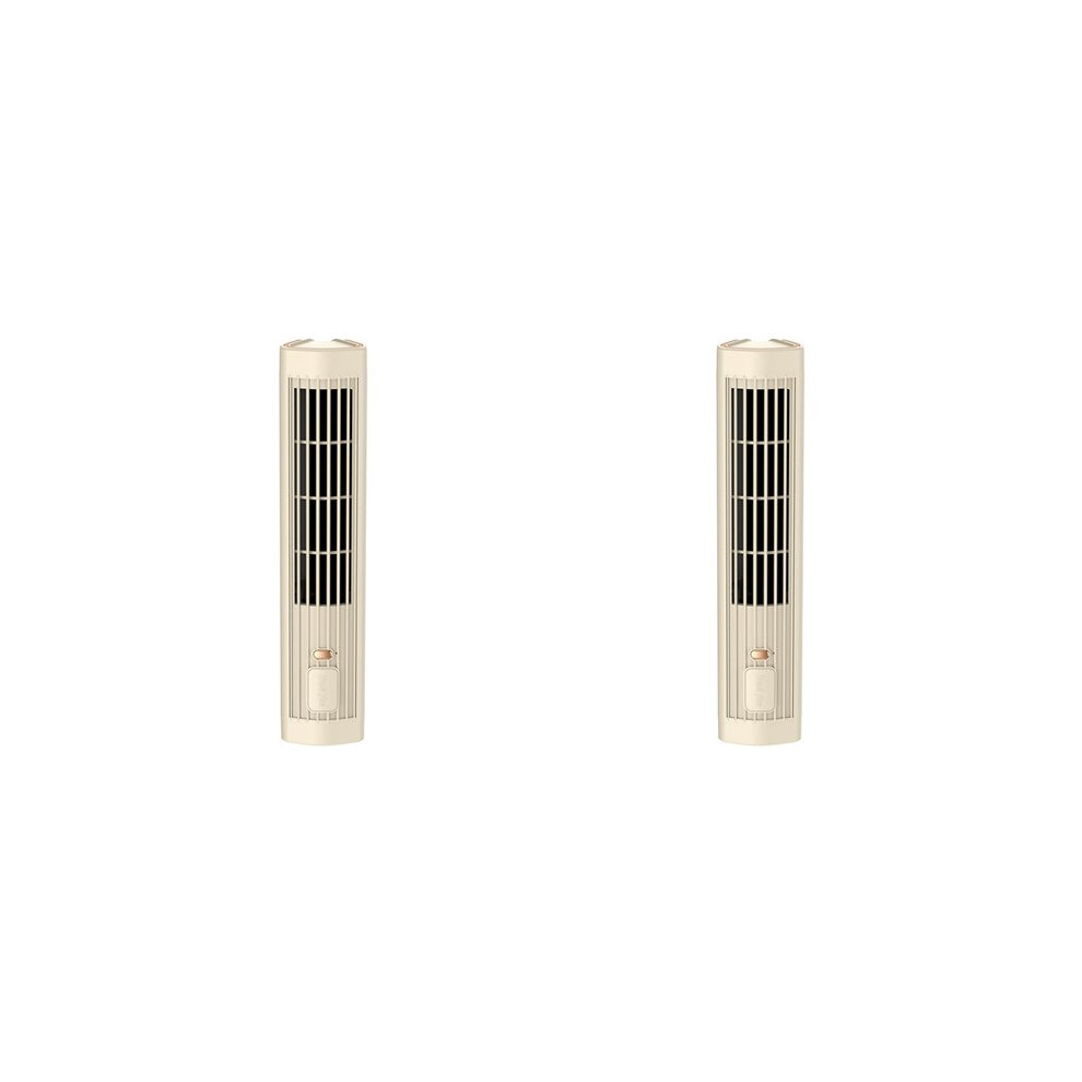 Automatische, Tragbare Klimaanlage Mit Zwei Fernbedienungen, Persönliche Klimaanlage Mit Usb-anschluss, Dreistufiger Ventilator, Farbe Khaki.