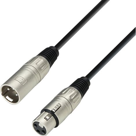 1 Mikrofonkabel, Xlr-buchse, Xlr-stecker, 6 M, Symmetrisch, Reduzierter Durchmesser, Für Studio Und Bühne