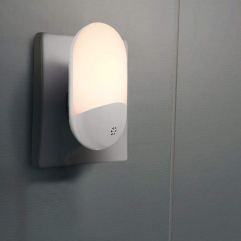 Led-nachtlicht Zum Einstecken Mit Dämmerungssensor, Automatisches Nachtlicht Für Kinderzimmer Und Treppenhäuser