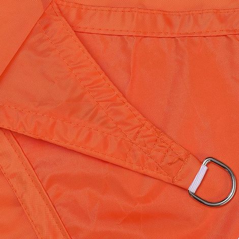 1 Dreieckiges Sonnensegel, Wasserdichtes Polyester, 95 % Uv-schutz, D-ringe, Für Garten, Terrasse, Patio