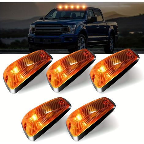 Satz Mit 5 Led-dachleuchten Für Fahrerhäuser – Dachmarkierungsleuchten Für Transporter Und Nutzfahrzeuge