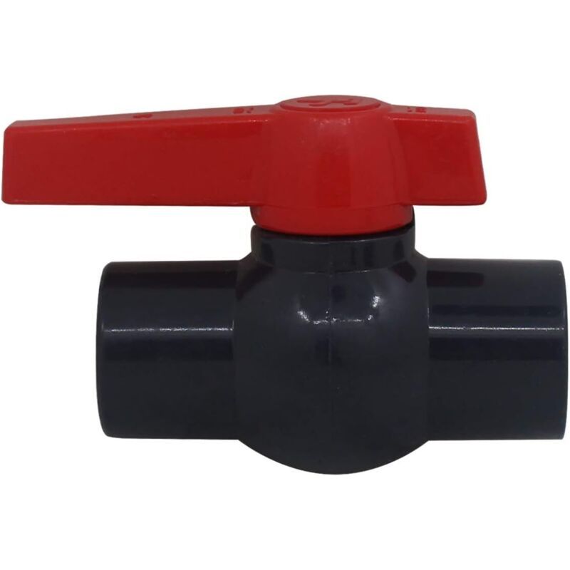 40-mm-pvc-kugelhahn Mit Klebeverbindung, Kugelhahn Für Schwimmbecken