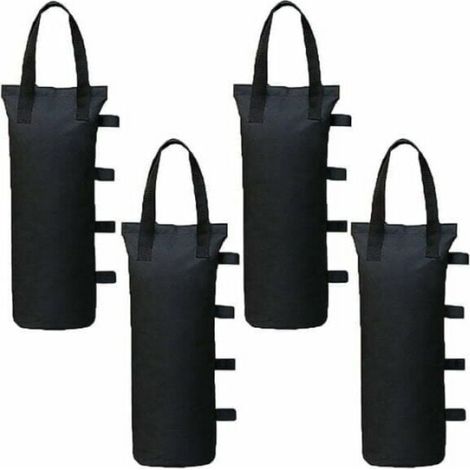 Set Mit 4 Sandgewichten Für Gartenpavillons – Ballastsack 15 X 50 Cm – Wasserdichtes 600d Oxford-gewebe – Tragkraft Bis Zu 10 Kg
