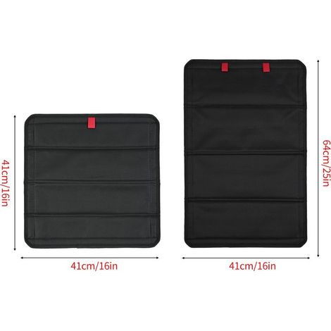 Magnetischer Sonnenschutz Für Wohnmobil/wohnwagen – 100 % Uv-schutz, Schwarz – 40,6 X 40,6 Cm – Faltbar Und Leicht