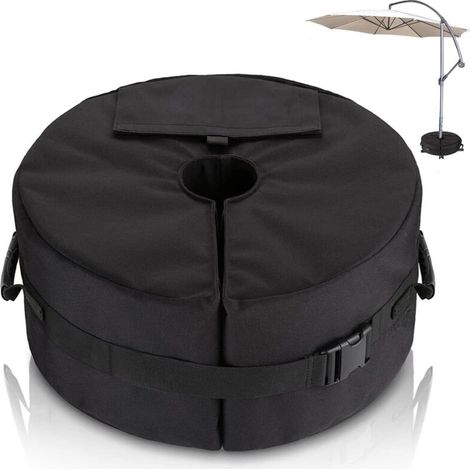 Sandsäcke Bis 50 Kg, Sonnenschirm-gewichtssack, Verstellbarer Durchmesser, Seitliche Öffnung, Sonnenschirm-gewichtshalter, Sonnenschirm-gewichtsstütze Für Den Außenbereich (terrasse)