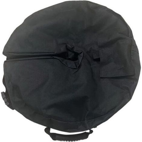 Sandsack Für Sonnenschirme, 46 Cm Durchmesser, Abnehmbarer Sandfuß, Wetterfest, Passend Für Freitragende Sonnenschirme, Schirmständer Oder Fahnenmasten