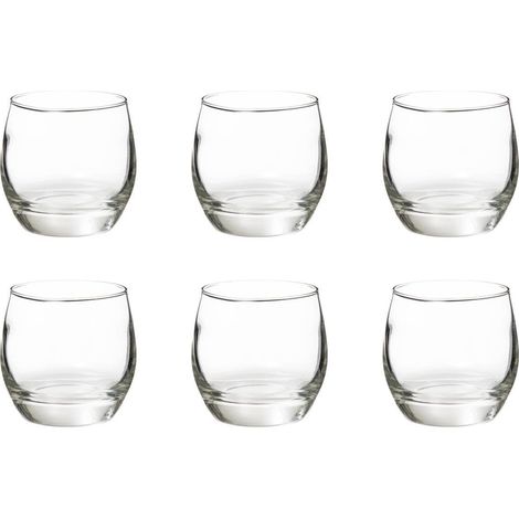 Set Aus 6 Verrines (kleinen Servierschalen Aus Klarglas), Maße 6,5 X 7 Cm, Fassungsvermögen 15 Cl, Für Desserts Und Vorspeisen
