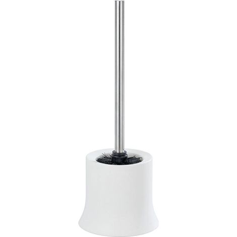 Basic White Toilettenbürstenhalter + Toilettenbürste,