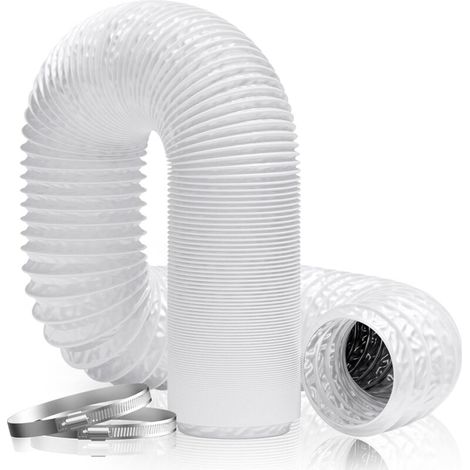 160 Mm Flexibler Luftkanal – 6/8/10 M Belüftungsschlauch – Aluminiumfolie Und Pvc – Korrosions- Und Abriebfest