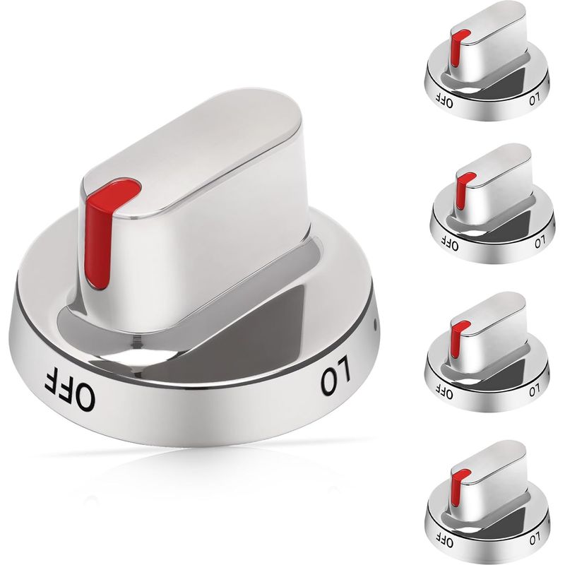 Herdknöpfe Dg64-00472a/dg64-00347a, Kompatibel Mit Den Samsung Gasherdknöpfen Dg64-00479a Und Dg64-00347b, Gasherdzubehör