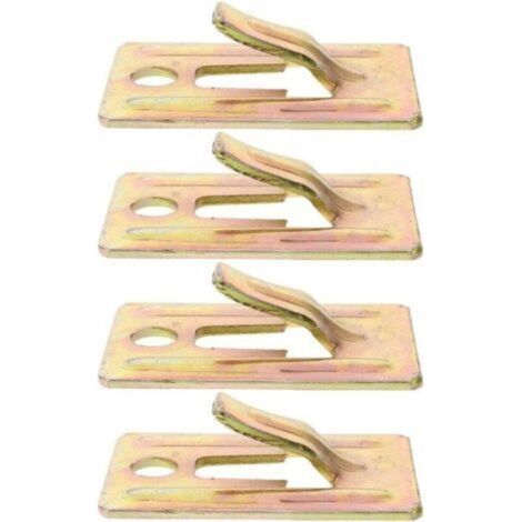 4 Wandhalterungen Für Warmwasserbereiter – Befestigungsset Für Hohlwände Mit Haken Und Montageplatten, Ideal Für Eine Schnelle Und Sichere Montage