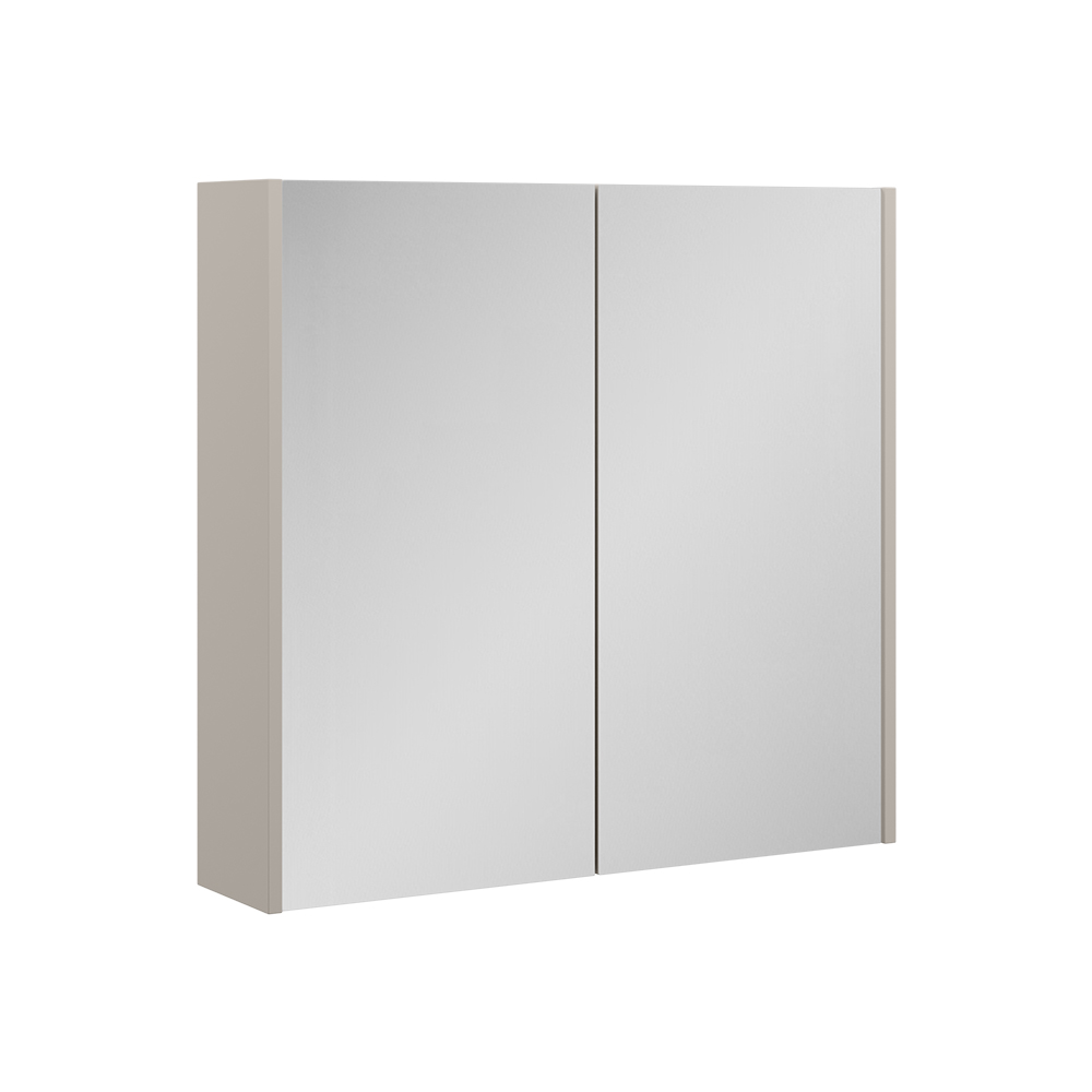 Spiegelschrank Ruford, Cashmere, 80 X 75.8 Cm Mit 2 Spiegeltüren, Vicco