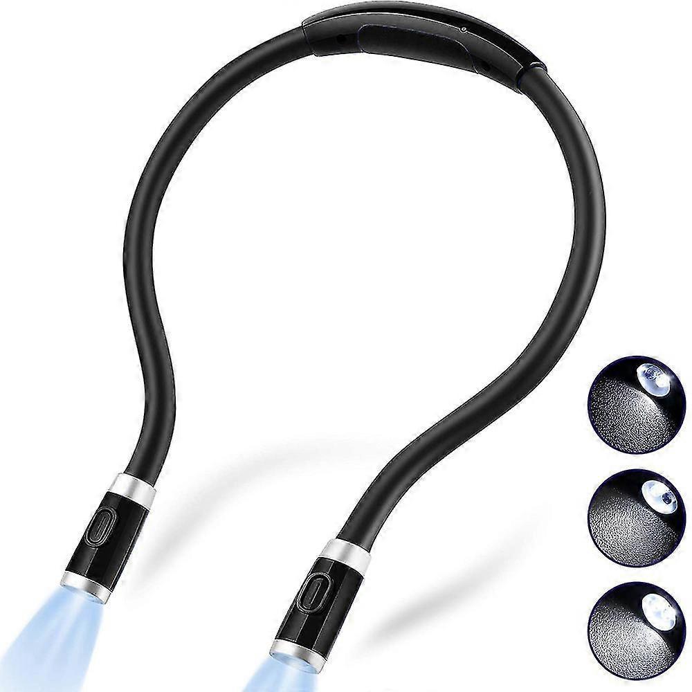 Wiederaufladbare Led-buchlampe, Nackenleselampe Zum Lesen Im Bett