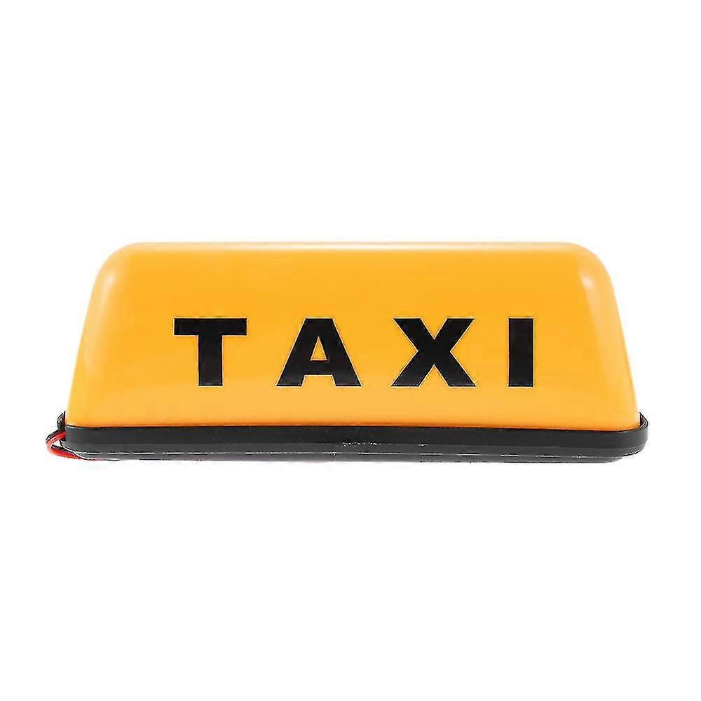 Universal-taxi-warnleuchte (12 V), Gelber Sockel, Dachleuchte