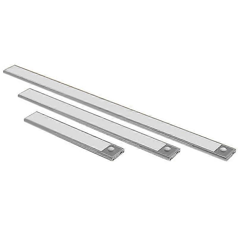 12/23/40 Cm Kabellose Schrankleuchte Mit Bewegungssensor, Usb-wiederaufladbar, Unterbauleuchte, Magnet-nachttischlampe Für Küchentreppen-warm White