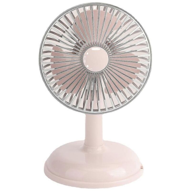 Usb-tischventilator Im Retro-stil, Leise Und Tragbar, 2 Geschwindigkeitsstufen, Ideal Für Büro Oder Tisch.