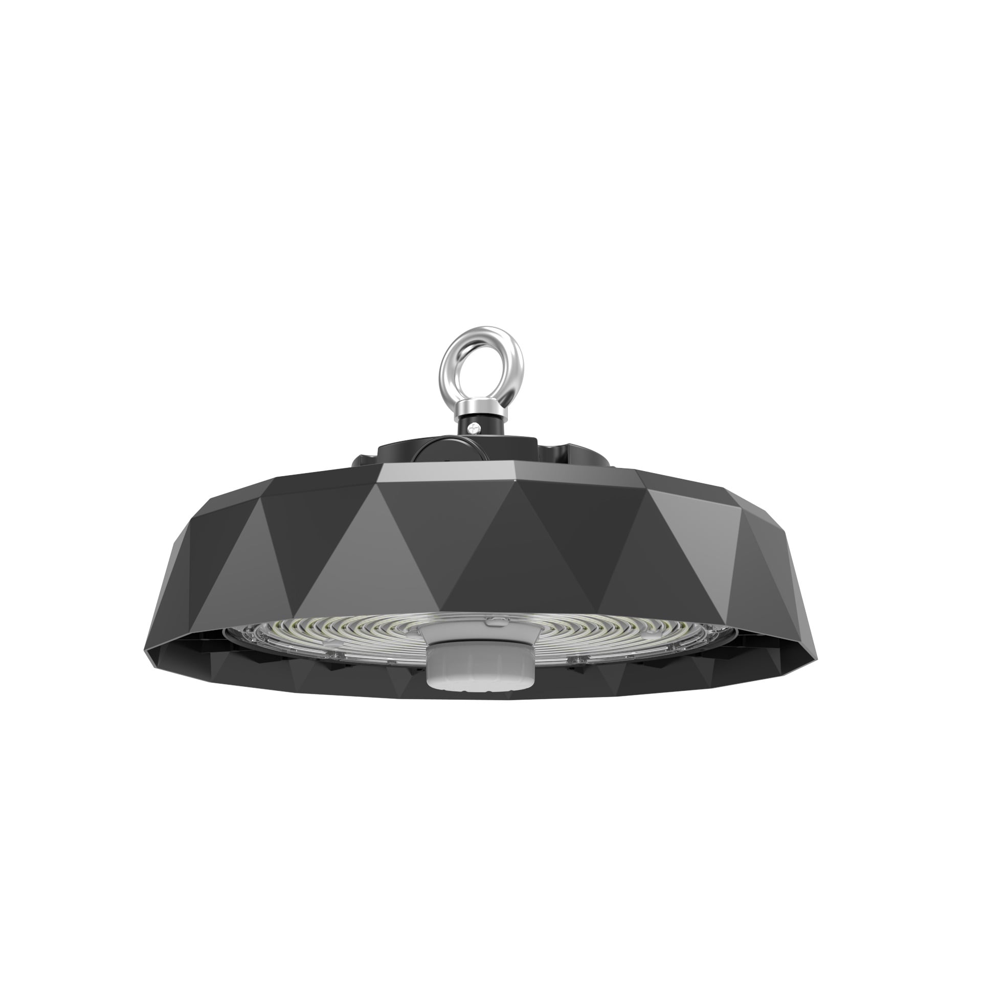 Led Hallenstrahler High Bay Industrial Ufo Hbm Evo 200lm/w Dimmbar 0-10v 5000k 60º Bewegung Radar Kaltweiß 100 W