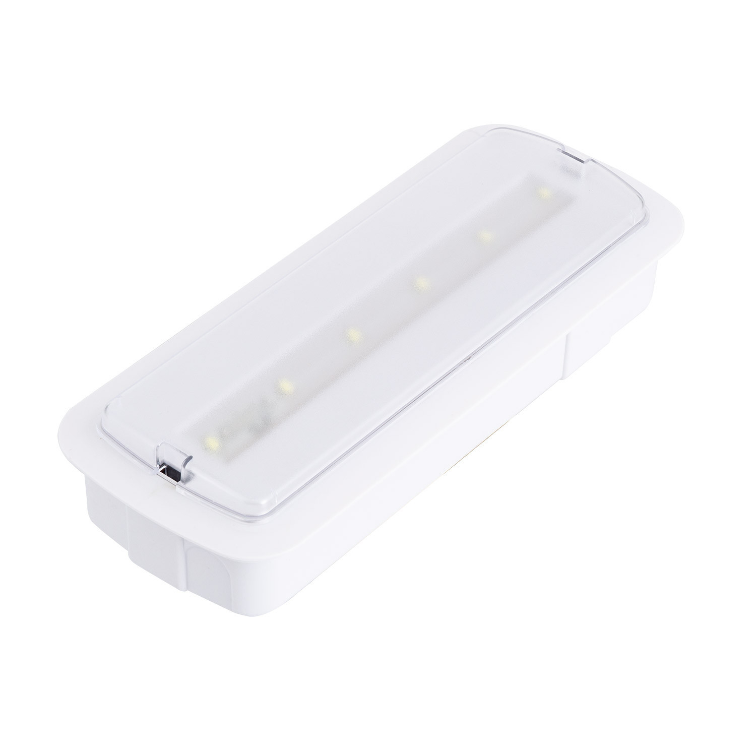 Led Notleuchte 3w 200 Lm Permanent/nicht Permanent 3 Stunden Betriebsdauer Mit Selbsttest Weiß 3 W