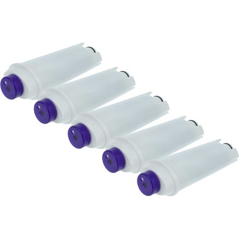 Vhbw 5x Wasserfilter Kompatibel Mit Delonghi Bco 410, Bco 420, Ec 800 Kaffeevollautomaten Und Espressomaschinen