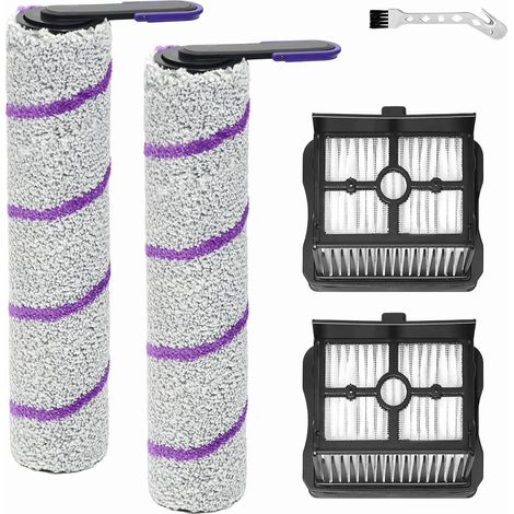 Ersatzwalzenbürste Für Narwal Freo F1 Champion Edition / S2 Island / S1 Max Ultra Zubehör: 2 Walzenbürsten + 2 Filter + Reinigungsbürste
