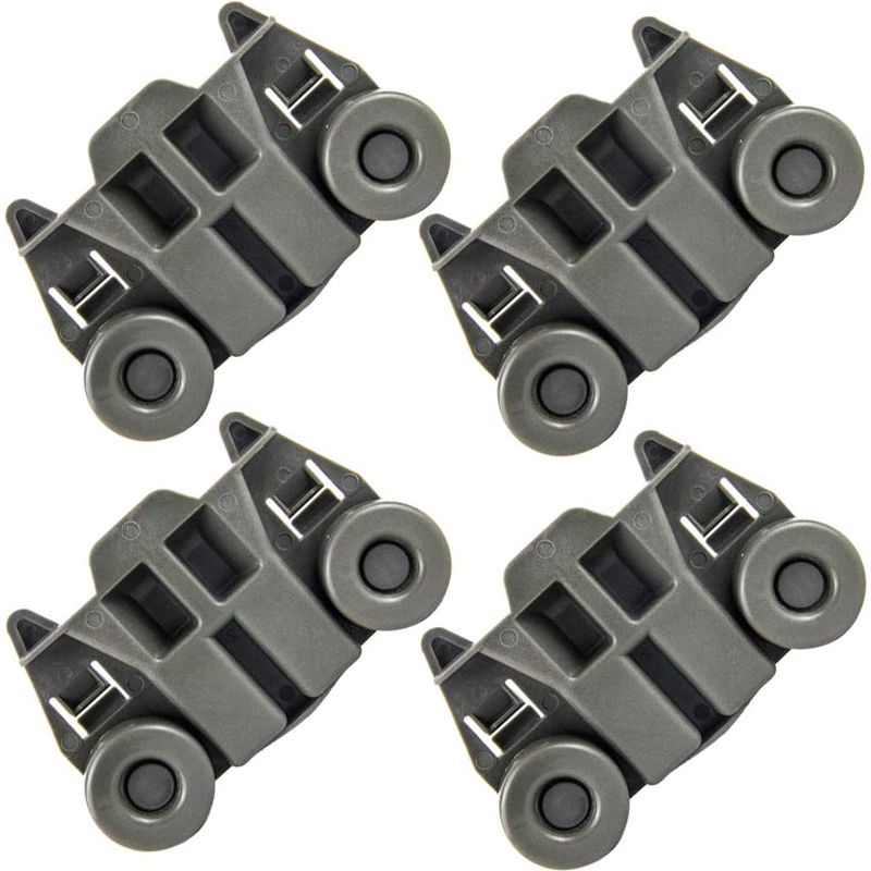 Stück W10195417 Geschirrspülerrollen, Untere Geschirrkorbrolle Für Kitchenaid, Whirlpool, Kenmore, Ersatzrolle, Teilenummer Wpw10195417, Ap4538395, Ap6016764