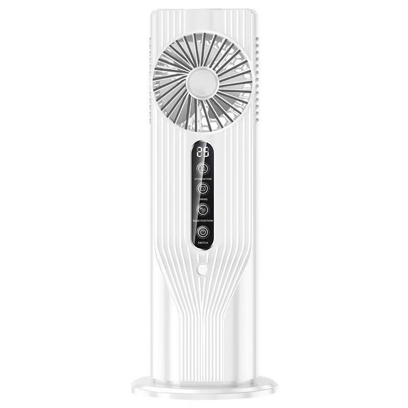 Tragbare Klimaanlage Mit 6 Geschwindigkeitsstufen, Persönlichem Ventilator, 6-stunden-timer, 3-in-1-luftkühler, Geeignet Für Den Einsatz Im Schlafzimmer, Büro Und Beim Camping, Weiß.