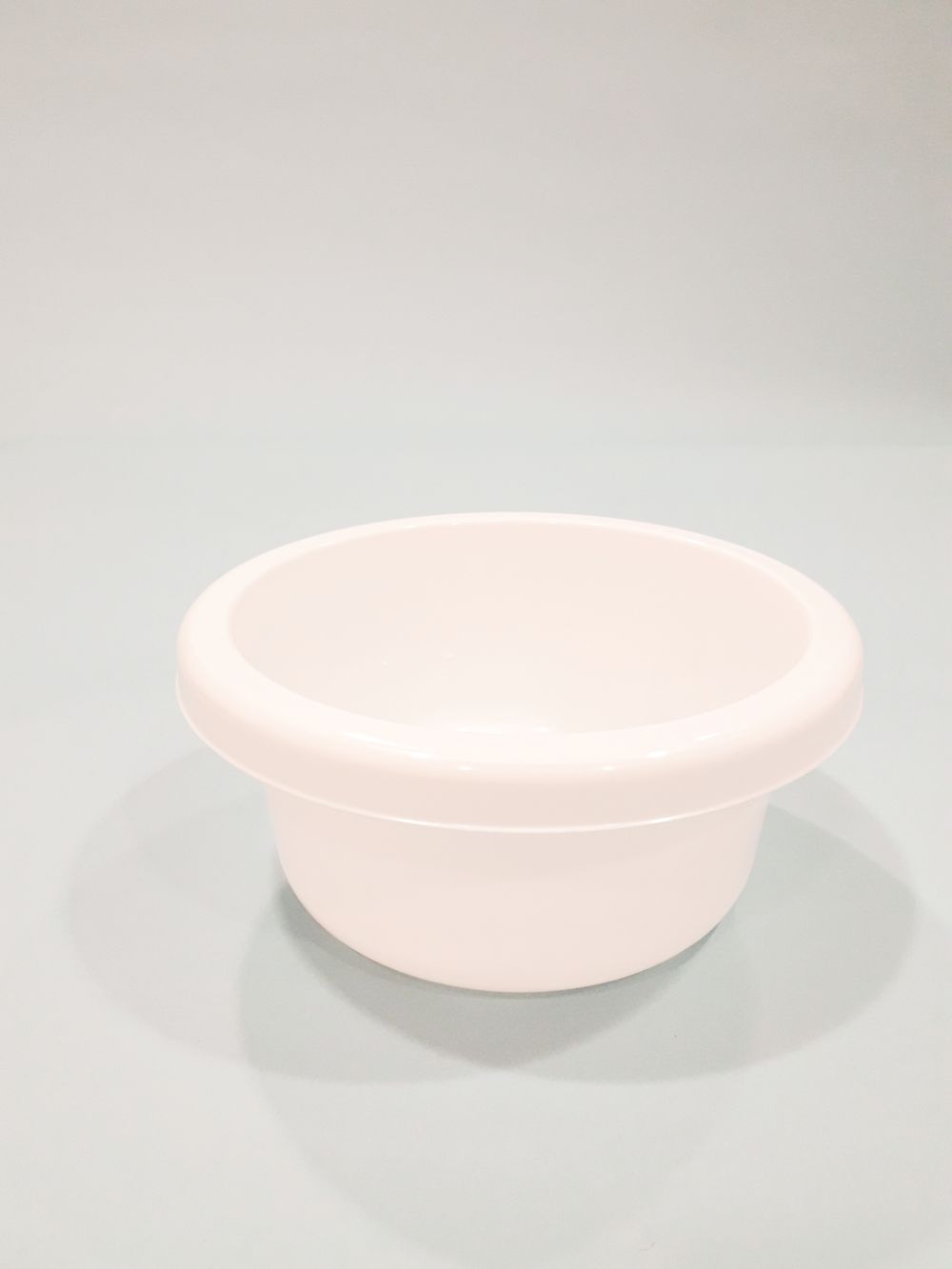 Runde Kunststoffschüssel, 41 Cm, 13,5 L, Weiß - Ben