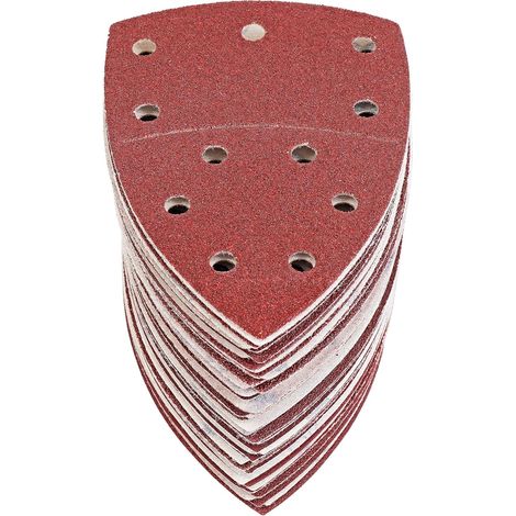 S&r 60 Dreieckige Schleifblätter Für Mouse Delta Dreieckschleifer, 105 X 152 Mm, Körnung P40/60/80/120/180/240